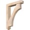 Ekena Millwork Westlake Arts and Crafts Smooth Bracket w/ Offset Brace, Douglas Fir, 5 1/2"W x 28"D x 36"H BKT0604X28X36WTL03SDF - alternate 1